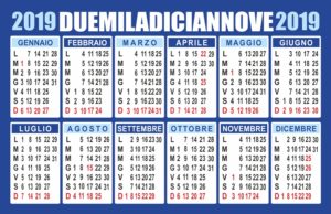 calendario 2019 gratis