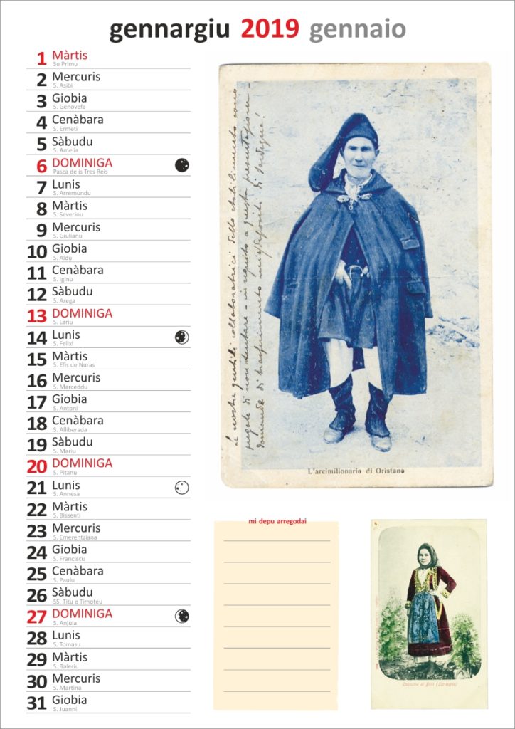 CALENDARIO SARDO