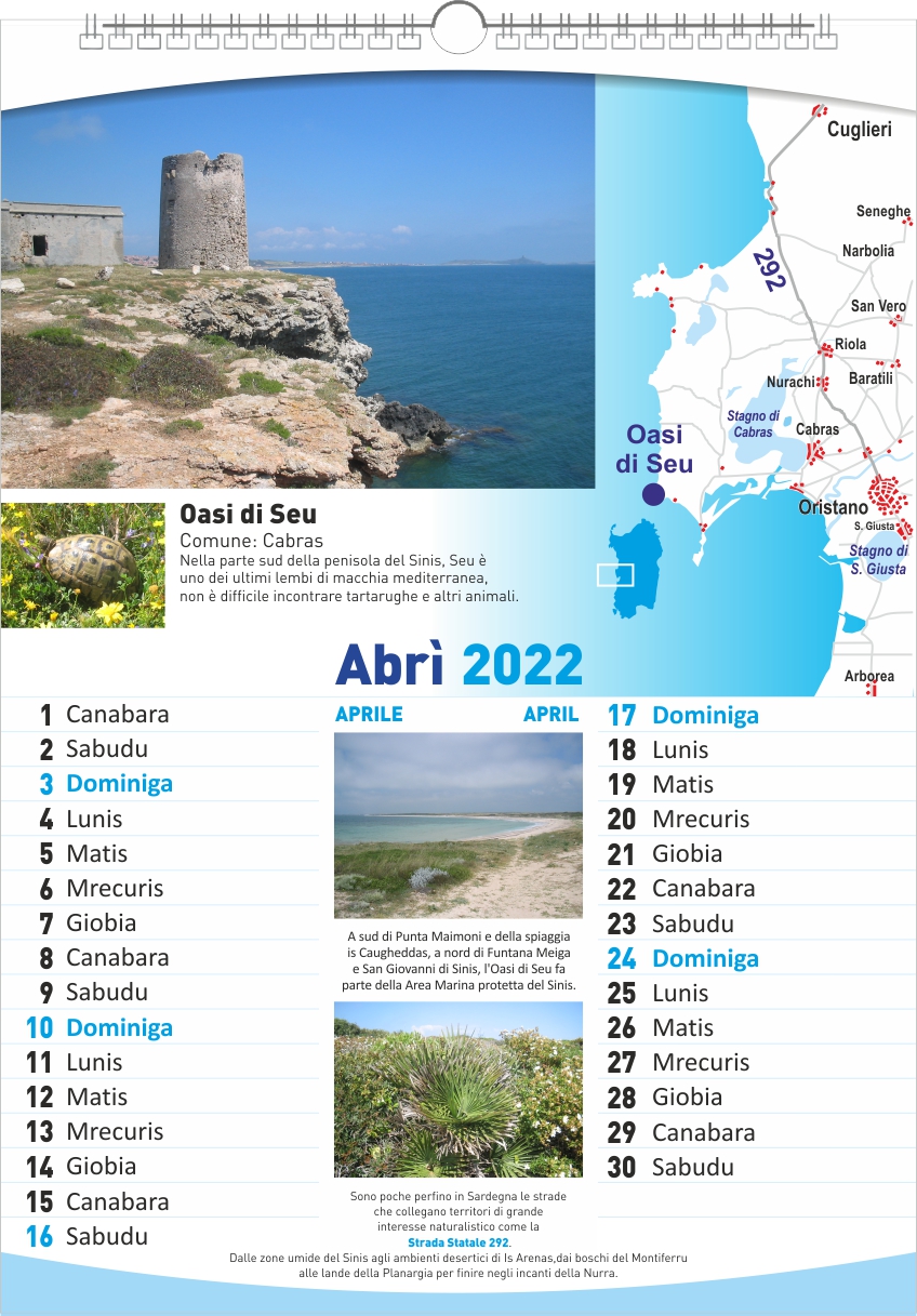 calendario sardo 292