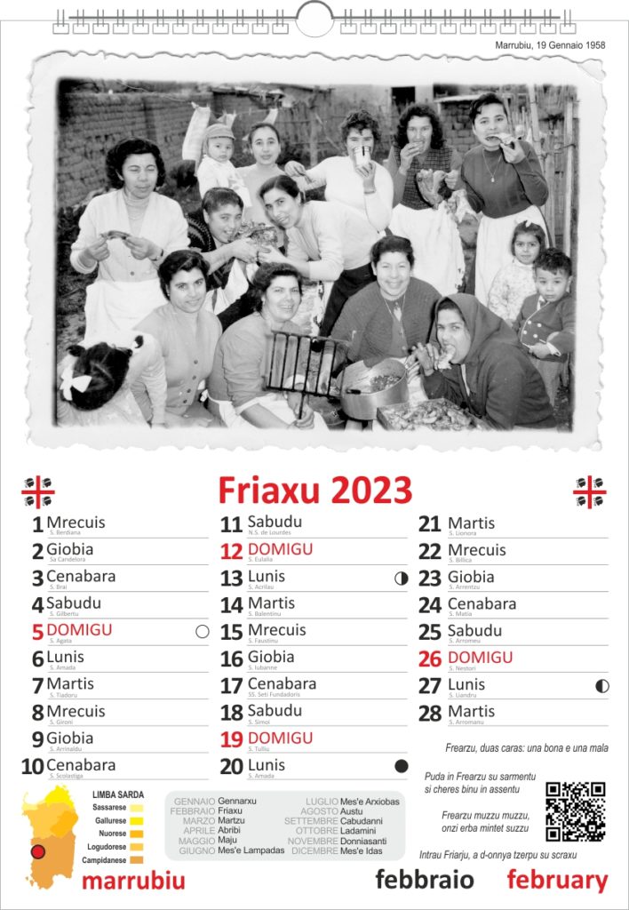 CALENDARIO SARDO