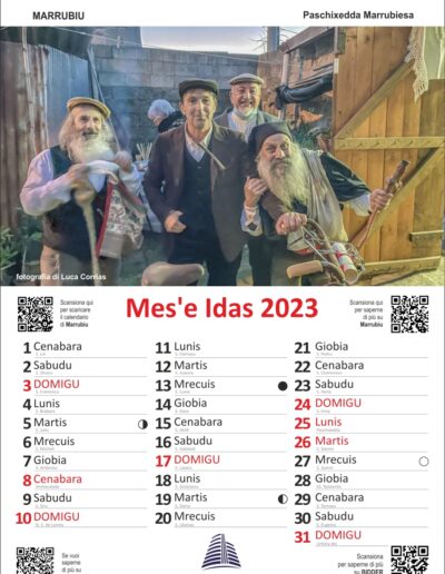 calendario sardo