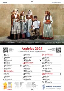 calendario sardo