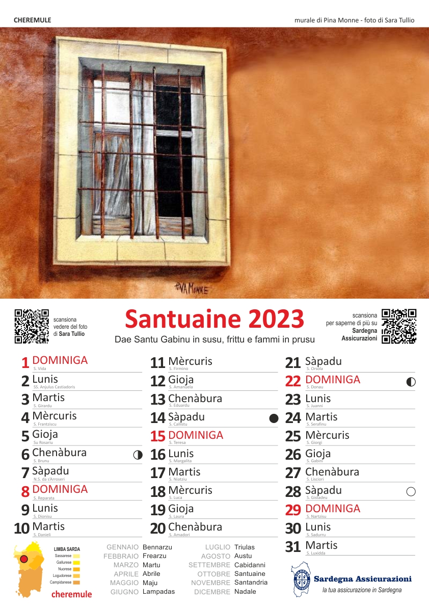 calendario sardo